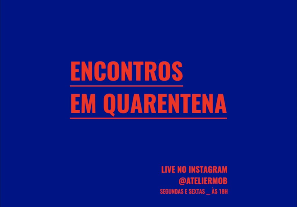 Encontros em quarentena Encontros em quarentena